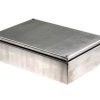 Skrzynka zaciskowa Stal nierdzewna 300 x 150 x 80mm Niemalowany IP66 RS PRO