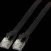 K5545SW.5 Cat.6a flat patch cable, U/FTP, 5m, black