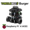 901-0119-202 Robotis TurtleBot3 Burger, Raspberry Pi 4, 4GB