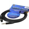 Klotz Kabel Mikrofonowy Xlr (Gniazdo) / Jack 6,3Mm Stereo (Wtyk) 5M