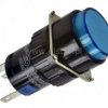Przycisk chwilowy LAS1-AY-11BL 24V niebieski 16mm