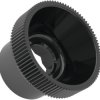 Knurled knob, M4, H 9.5 mm, outer Ø 13 mm, POM, 002.38.040