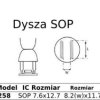 Dysza hot air do SOP 7.6x12.7mm 1258