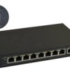 Switch PoE 10-portowy S108WP bez zasilacza do 8 kamer IP
