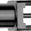 MCX panel socket 50 Ω, solder/crimp connection, straight, 100027689