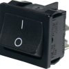 Arcolectric (Bulgin Ltd.) H8650VBAAG Przełącznik kołyskowy H8650VBAAG 250 V 10 A 2 x wł/wył zatrzask 1 szt.