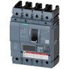 Wyłącznik kompaktowy MCCB, 4-biegunowy, 100A, Stałe, Siemens, 3VA6
