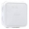 Fibox 8600671 Junction Box 90x90x49mm White IP65 Indoor/Outdoor Use