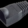 BS72055-S-10 tension relief for RJ 45, black packing unit 10