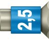 Końcówka wkrętaka Końcówka wkrętakowa sześciokątna 2,5 mm Wera dł: 25 mm napęd: 1/4 cala Sześciokątny