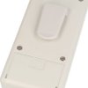 ABS handheld enclosure, (L x W x H) 130 x 65 x 25 mm, light gray (RAL 7035), IP54, 1599BGYBATCP