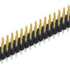 Pin header, 36 pole, pitch 2.54 mm, straight, black, 10055070