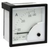 Amperomierz analogowy panelowy AC zakres 0/400A For 400/5A CT wysokość wycięcia: 72mm wartość 0/400A For 400/5A CT