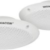 Monacor SPE-15F/WS 4.33 cal 11 cm Głośnik szeroko pasmowy 15 W 4 Ω biały Wodoodporna membrana polipropylenowa, Odporny n