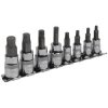 Sealey AK65602 Hex Socket Bit Set Lock-On™ 8pc 1/4