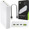 POWERBANK Green Cell PowerPlay20S 20000mAh PD 22,5W QC 3.0 3x USB-C BIAŁY