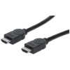 Manhattan 323192 HDMI 4K@30Hz Cable with Ethernet, 1m, Suitable for ALL 1080p/H