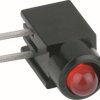 Signal light, red, 4 mcd, pitch 2.54 mm, LED number: 1, 2817.2031