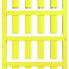 PA cable maker, inscribable, (W x H) 21 x 7.4 mm, max. bundle Ø 7.4 mm, yellow, 1919120000
