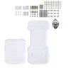 Dexter - GoPiGo3 Clear Acrylic Body & Hardware Parts [Discontinued]