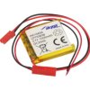 Akumulator; Li-Po; LP753636; 3,7V; 1000mAh; 7,5x36x36mm; Zabezpieczenie PCM; konektor+ gniazdo 2,54*2piny; AKYGA; RoHS