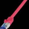 C6A044S Patch cable Ultraflex, Cat.6A, S/FTP, red, 1.5 m