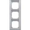 MERTEN M-PLAN Ramka 3 potrójna pionowa z polem opisowym aluminiowy MTN476360 SCHNEIDER ELECTRIC