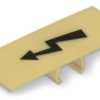 Warning cover for connection terminal, 285-1177