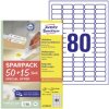 Avery-Zweckform L4732REV-65 All-purpose labels White Paper 65 sheets Removable