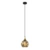 Lampa Wisząca Nowoczesna 1Xe27 Callisto Black/Gold