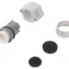Przełącznik Przyciskany 22Mm Poz.Stab 1 Czarny Brak Ip65 704.012.0