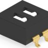 DIP switche, Off-On, 2 pole, straight, 1 A/5 VDC, 1825059-6
