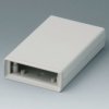ABS shell housing, (L x W x H) 142 x 77 x 33 mm, gray white (RAL 9002), A9408330