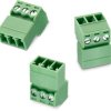 Socket header, 2 pole, pitch 3.81 mm, straight, green, 691348300002