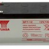NP7-12 Akumulator żelowy 7,0 Ah -12V firmy YUASA [wym.: 151 x 65 x 97.5mm]