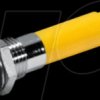 19040352 LED signal light, 5 mm, yellow, 24 V, outdoor refl., Ø8 mm, 32 m