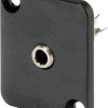 Złącze Jack żeńskie 2,5 mm, stereo Hicon HI-J25SEFD