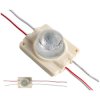 Moduł LED 1x3030 Biały 12V 1,44W 38° 12VDC IP67 8000K 130lm