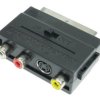 Adapter przejście EURO/SVHS - 3xRCA in-out