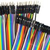 Jumper wires cables 40 pcs 20 cm Male-Female Arduino Raspberry GPIO