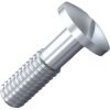 Collar screw, slotted, M2.5, Ø 6 mm, 8 mm, steel, 001.82.233