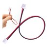 Gniazdo Micro JST z przewodem 200mm - dwa gniazda - 2 PIN raster 1.25 - MCX - żeński (female)