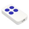 Z132 Obudowa do pilotów biała niebieskie przyciski ABS