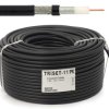 Przewód koncentryczny żelowany 75ohm TRISET-11 PE 1,63/7,2/10,2 Cu Triset /300m/