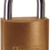 Padlock, level 3, shackle (H) 18 mm, brass, (B) 30 mm, K12030