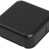 ABS miniature enclosure, (L x W x H) 60 x 60 x 20 mm, black (RAL 9005), IP54, 1551SNAP3BK