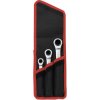 Toolcraft 819162 Ratchet Ring Spanners 8 - 19mm 3 Piece