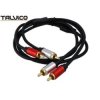 PRZEWOD 2*RCA 1M TALVICO