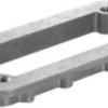 Mounting frame, size B24, die-cast aluminum, screw locking, IP66/IP68, 1003470000