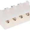 Listwa stykowa PCB 4-pinowe Commercial MATE-N-LOK raster: 5.08 mm Prosty 1-rzędowe TE Connectivity Otwór przelotowy 250